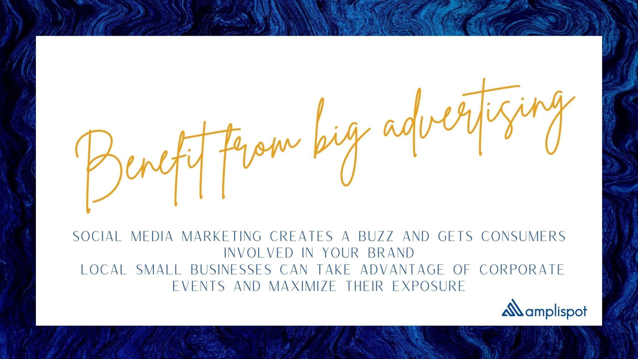 Benefit from big advertising Key Advantages Of Social Media Marketing For Small Businesses,social media marketing