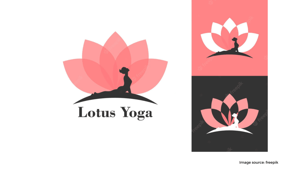 Advertisement Logos And Banners Show Creativity yoga