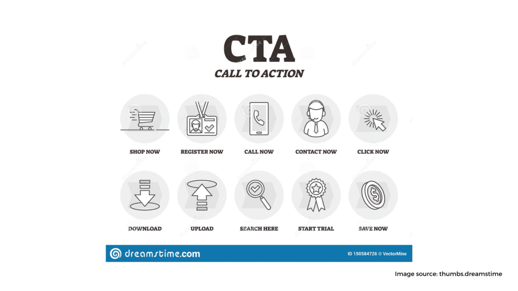 Click here to call to action CTA ads