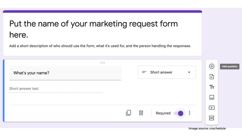 Create a form for social promotion requests.