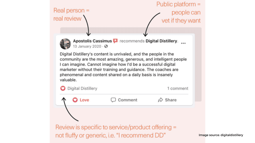 Use Social Proof as a marketing Strategy.